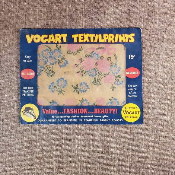 Vintage Vogart Textilprints pattern #89 - Picture 1 of 5